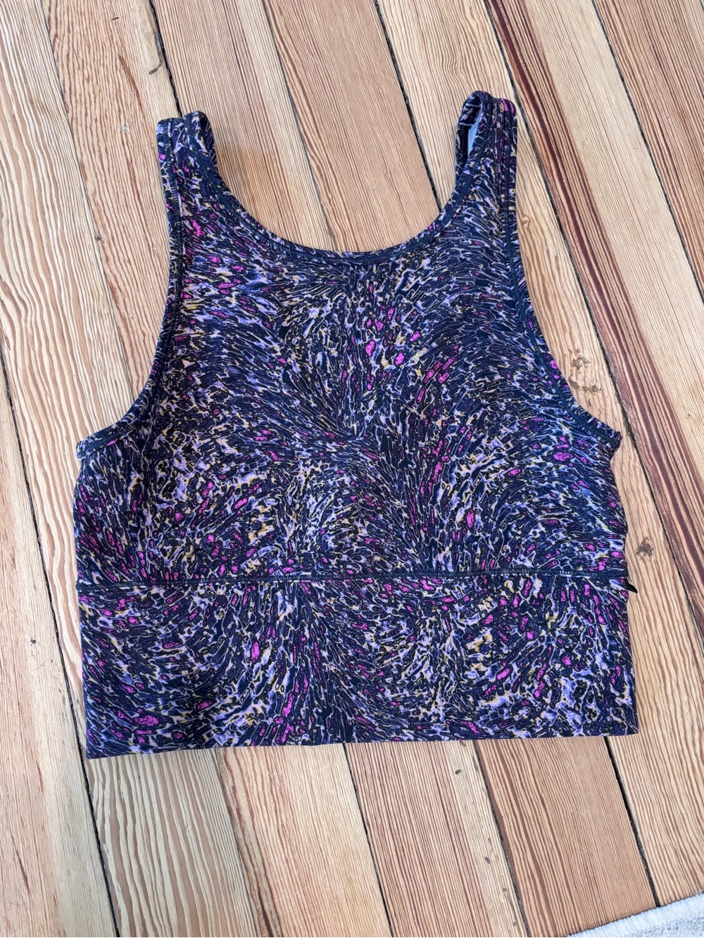 lululemon athletica Multicolor Speckled High-Neck Sports Bra
